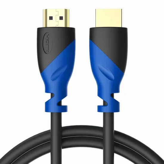 ブルーブラック HDMI ケーブル 4K 工場出荷時の良い価格 HDMI から HDMI 1 メートル 2 メートル 3 メートル 5 メートルケーブル